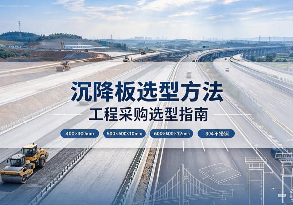 九原沉降板选择方法