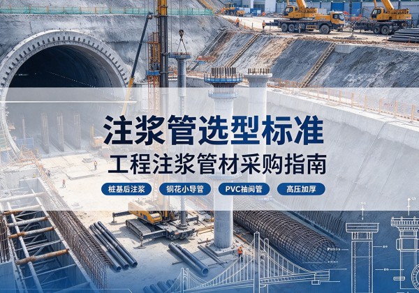 九原注浆管选型标准